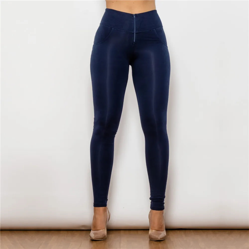 Women’s High-Rise Compression Leggings – Running & Fitness Tights